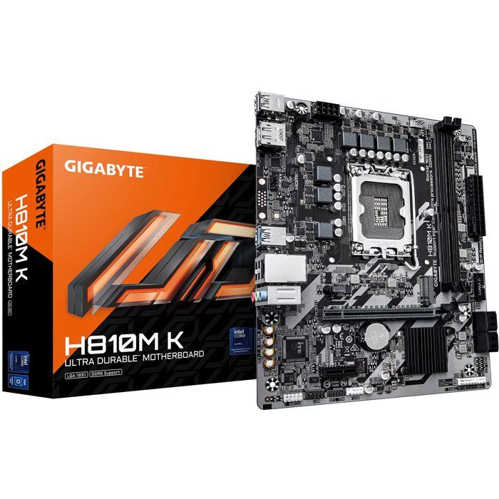 Carte mere - GIGABYTE - H810M K - Format Micro-ATX - Chipset Intel H810 - DDR4