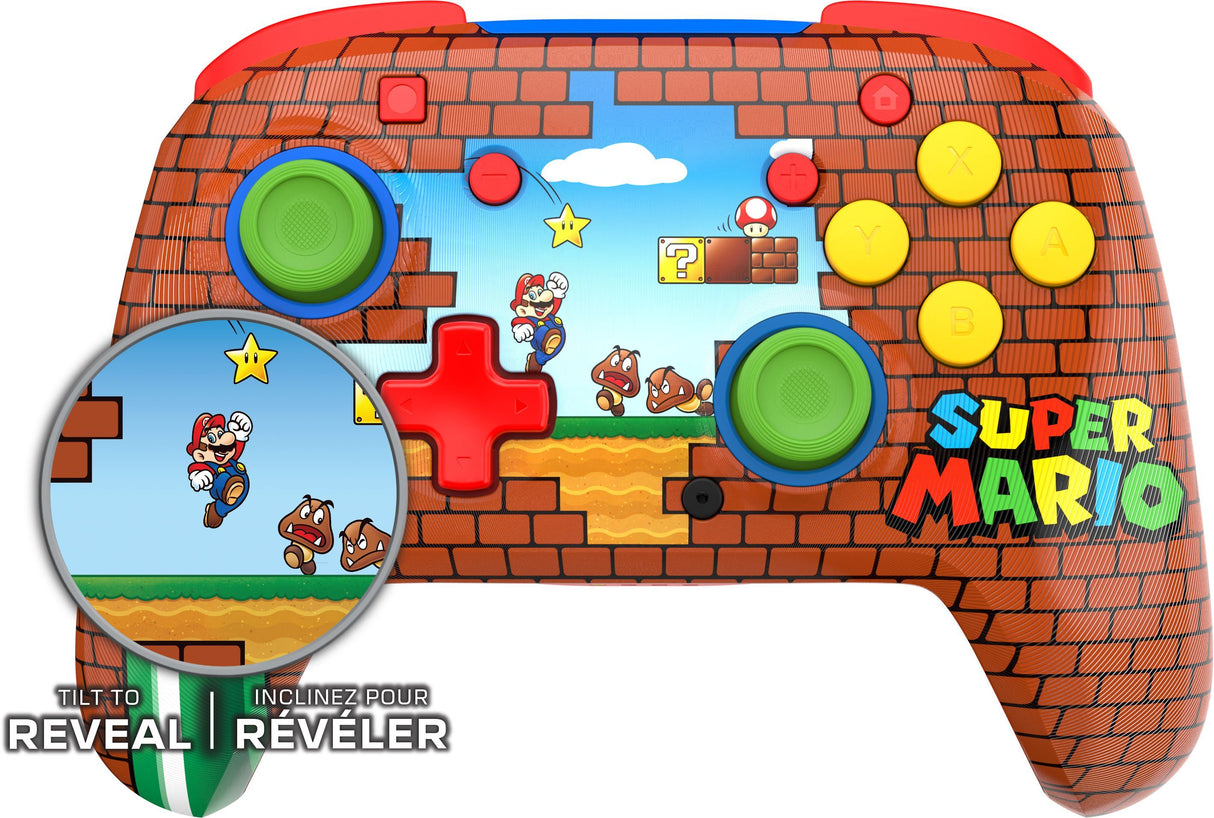 Manette de jeu - Nintendo Switch - Rematch Mario Bricks - Sans fil - Rouge - Turtle Beach