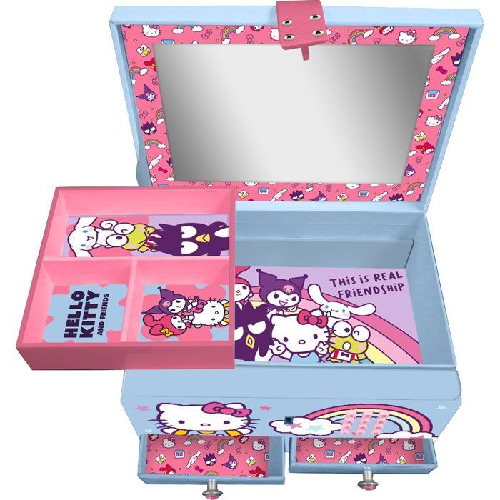 Boîte a bijoux - KIDS LICENSING - HELLO KITTY - Avec code - Des 5 ans