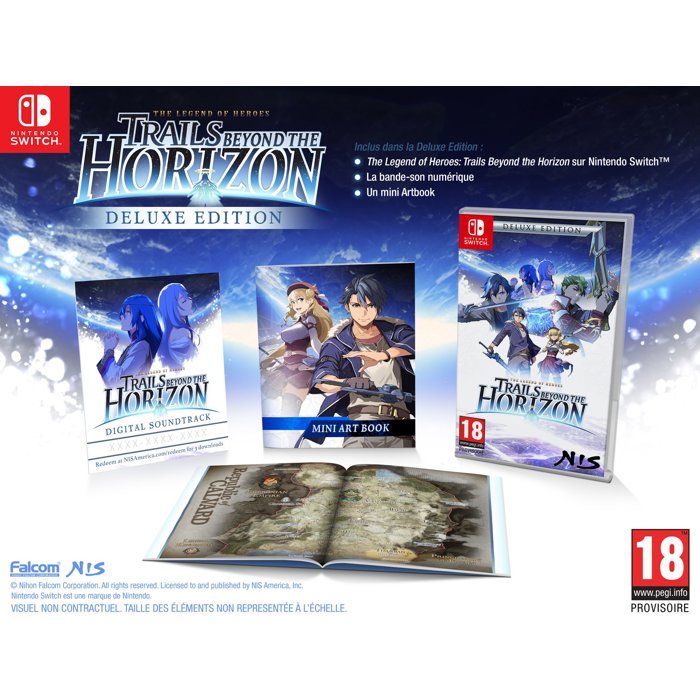 The Legend of Heroes : Trails Beyond the Horizon - Deluxe Edition - Jeu Nintendo Switch