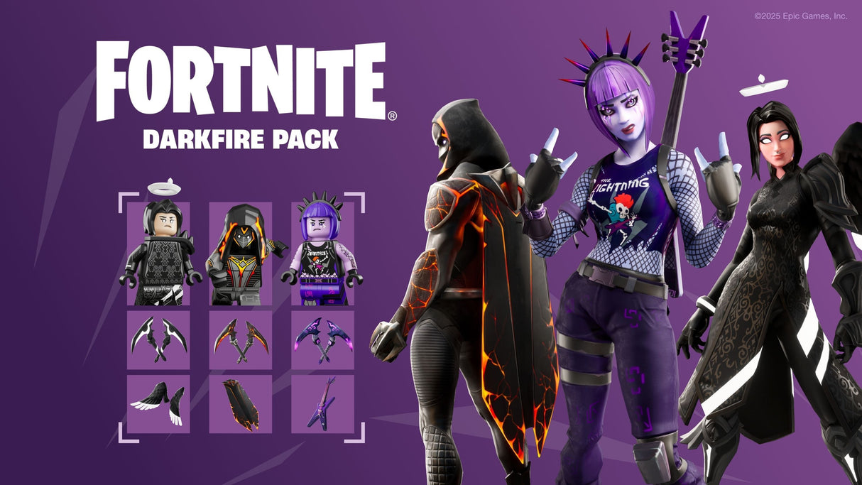 FORTNITE Pack Feu & Glace Obscurs - Jeu Nintendo Switch - Code in a Box