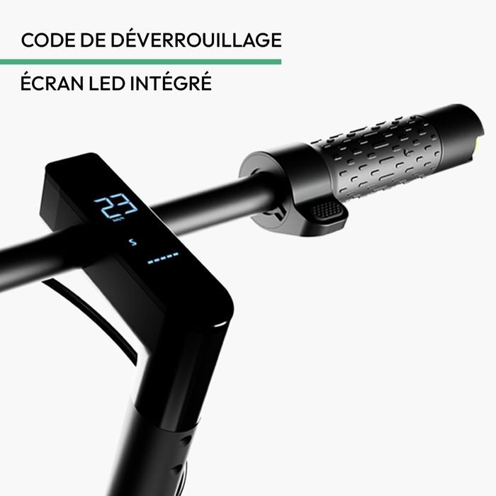 Trottinette électrique - WISPEED - Airo V6 - 36 V - 250 W nominal - 8,5'' - Noir