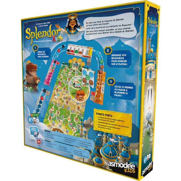 Jeu de société - ASMODEE - Splendor Kids - Multicolore - 1 joueur ou plus - 4 a 8 ans