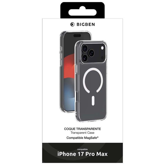 Coque MagSafe - IPhone17 Pro Max - Hybride - Transparente