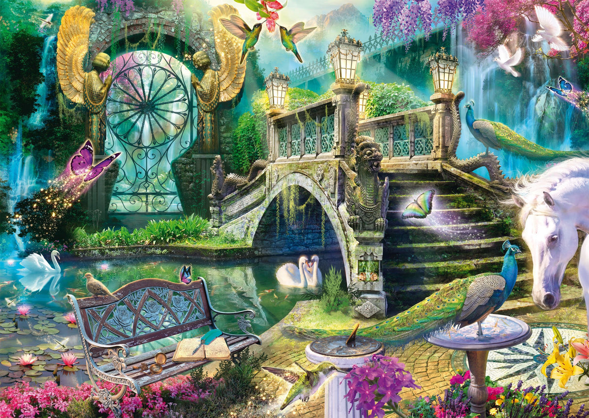 Puzzle - SCHMIDT SPIELE - Le jardin secret - 1000 pieces - Des 12 ans