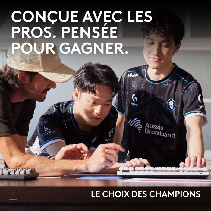 Souris - Sans fil - Logitech G - PRO X Superlight 2c - Rose
