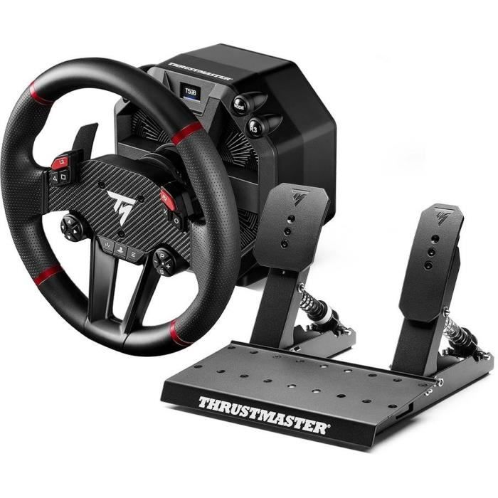 Volant de course avec base + pédalier - THRUSTMASTER - T598 X - Moteur Direct Axial Drive - Xbox Series X|S, Xbox One, PC
