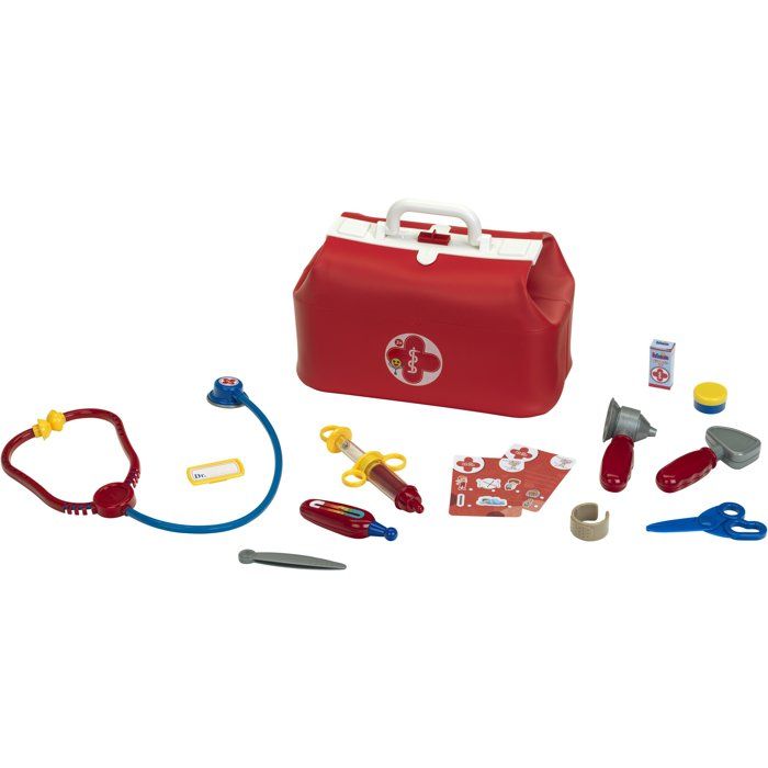 Trousse docteur garnie - KLEIN - 4647 - Nombreux accessoires - Plastique souple - Jouet d'imitation - Dès 3 ans