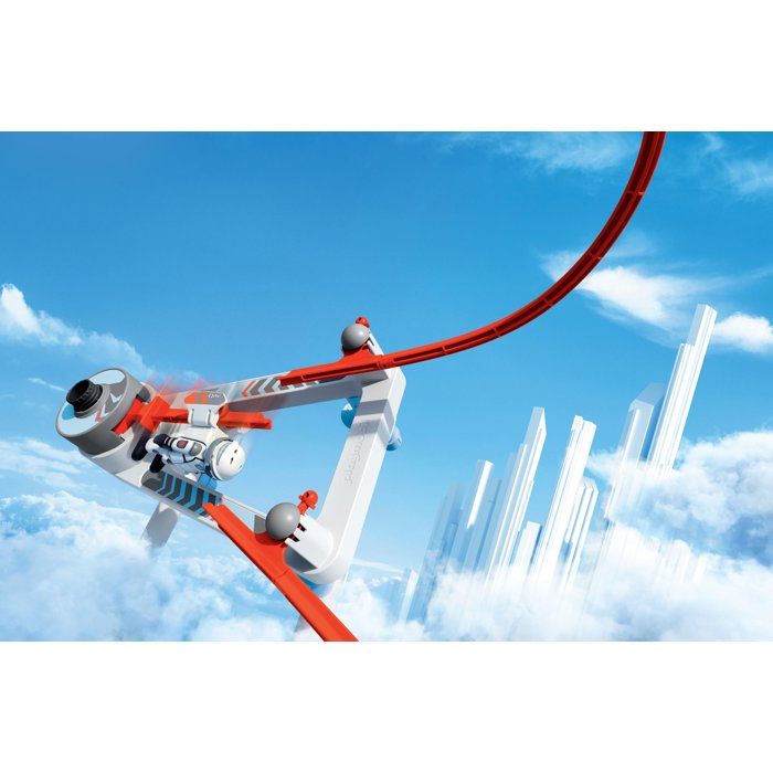 Sky Trails: Flip Rail, Set d'action, Circuit aérien, 20 pieces, des 7 ans
