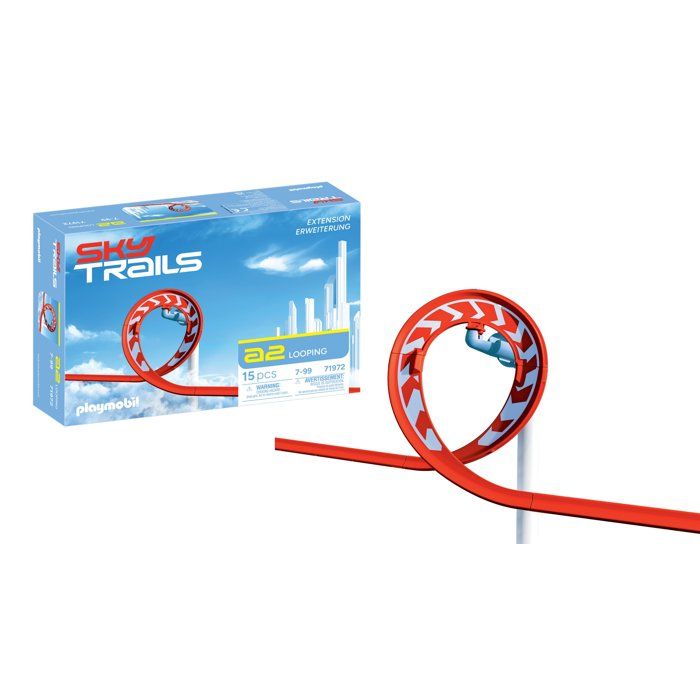 Sky Trails: Looping, Set d'action, Circuit aérien, 15 pieces, des 7 ans