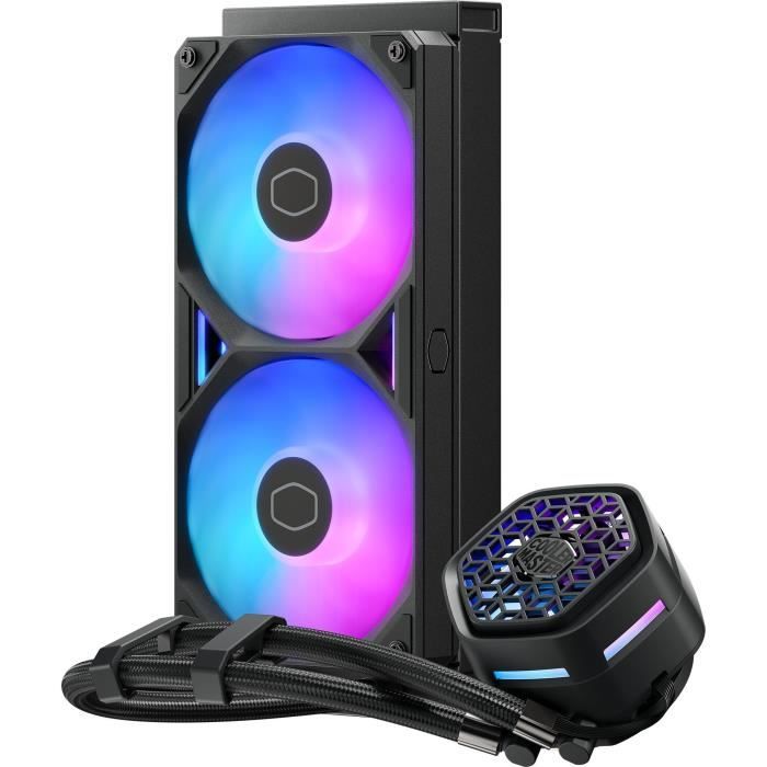 COOLER MASTER - MasterLiquid 240 Atmos II VRM Fan ARGB - Watercooling AIO - Ventilateurs 120mm