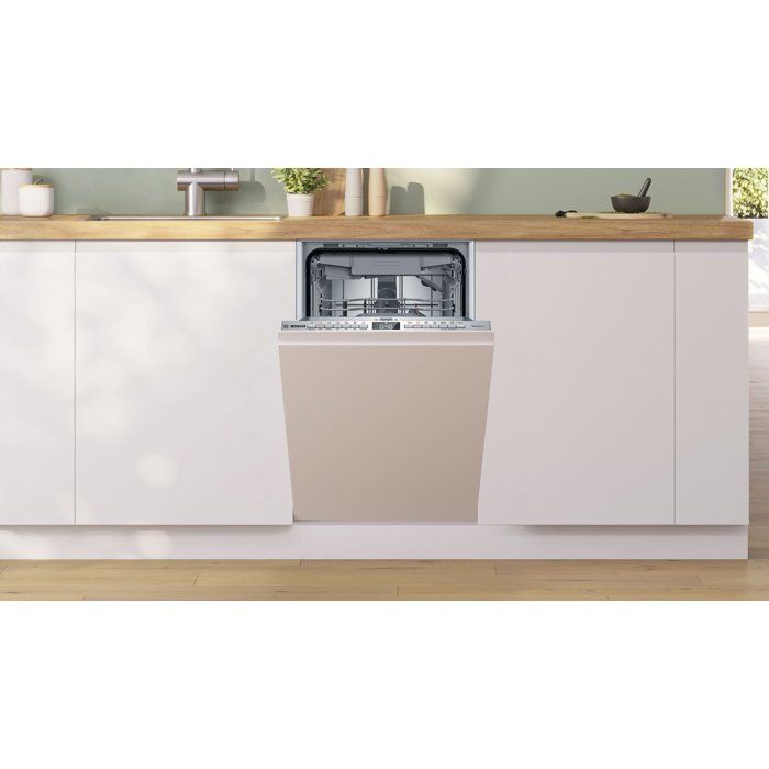 Lave-vaisselle tout encastrable BOSCH SPV4EMX17E SER4 - 10 couverts - L45cm - 44 dB - 6 programmes - Tiroir a couverts - Classe B