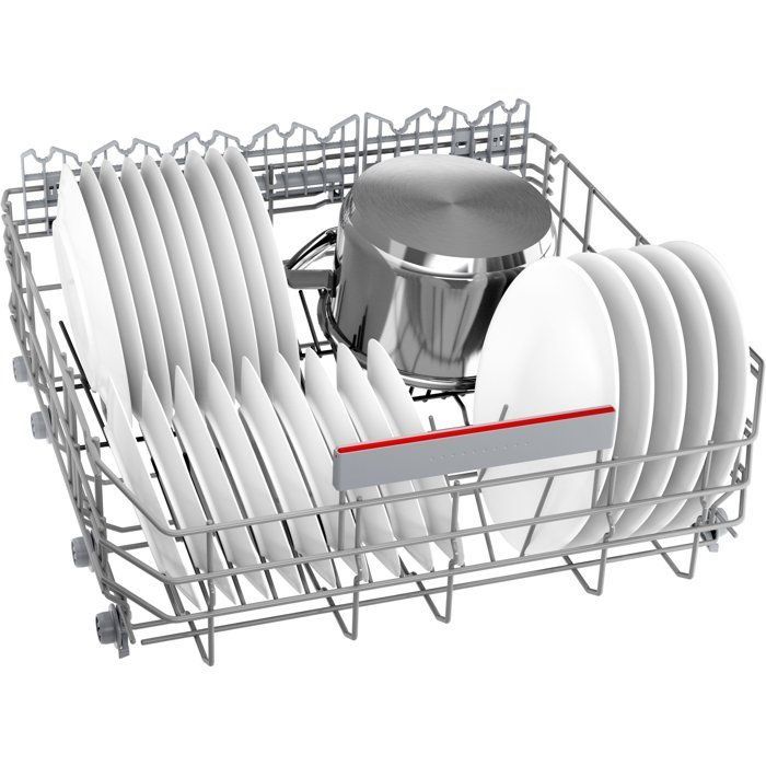 Lave-vaisselle tout encastrable BOSCH SMV4HCX07E SER4 - 14 couverts - L60cm - 42 dB - 6 programmes - Tiroir a couverts