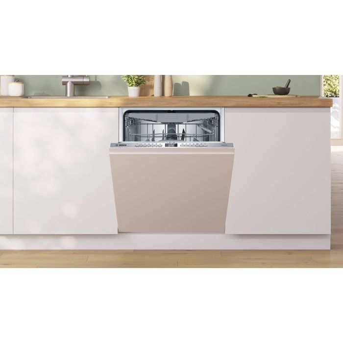 Lave-vaisselle tout encastrable BOSCH SMV4HCX07E SER4 - 14 couverts - L60cm - 42 dB - 6 programmes - Tiroir a couverts