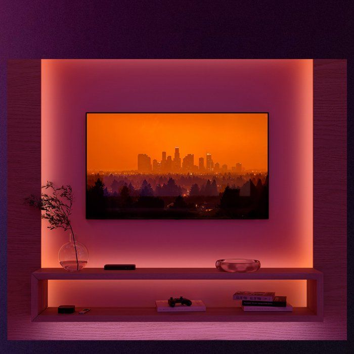 Ruban LED - Philips Hue - Flux - 3 m - Chromasync - Éclairage coloré et blanc naturel intense - 1200 lumens