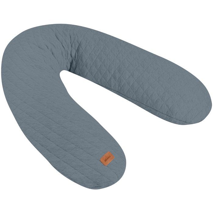 Coussin de maternité - BEABA - Big Flopsy - Fleur de coton - Gris mineral