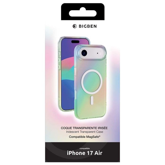 Coque MagSafe - IPhone Air - Semi-transparente - Irisée