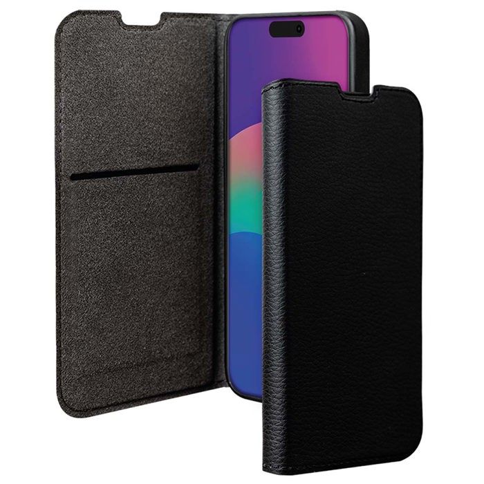 Etui a rabat - IPhone Air - Noir