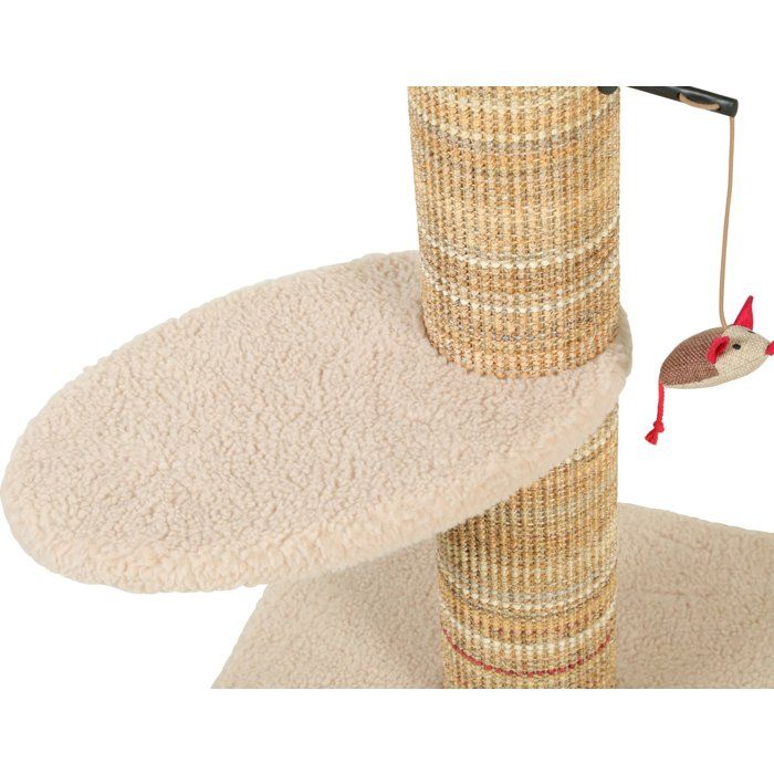 Arbre a chat griffoir - ZOLUX - Stable - Espace de repos - Jeu souris - Sisal - 70 cm - Boréal - Beige