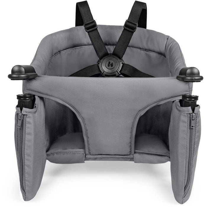 Siege de table mobile - HAUCK - Fix N Sit - De 6 mois a 15 kg - 37 x 42 x 32 cm - Gris foncé