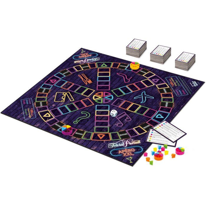 TRIVIAL PURSUIT Apéro XXL - Jeu de société - WINNING MOVES - 2 joueurs minimum - Des 16 ans