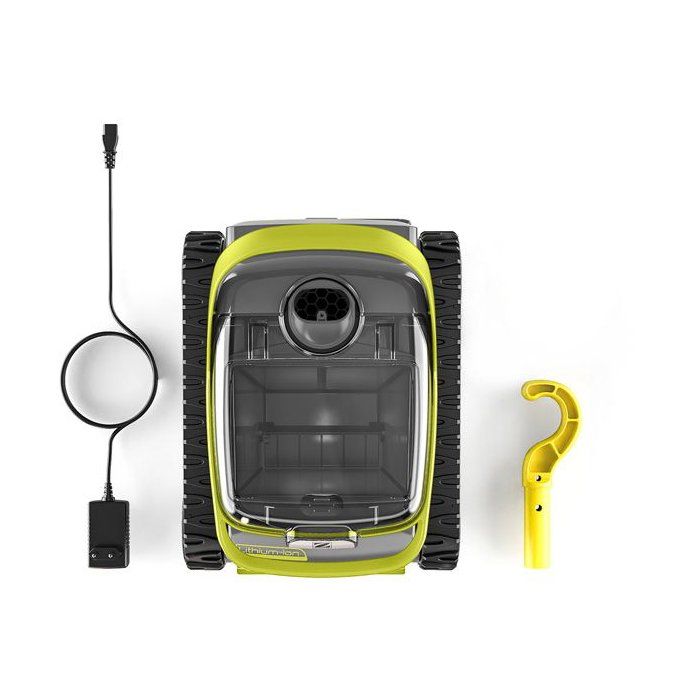 Robot de piscine ŕ batterie - ZODIAC - PIXEL OP 3220 - Fond et parois - Cycle de 2 h - Filtre 150-µ