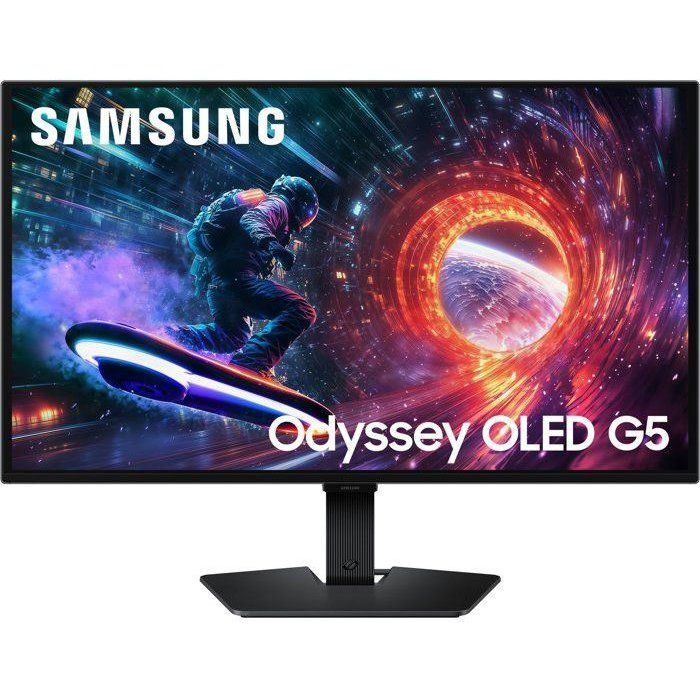 Ecran PC Gamer - SAMSUNG - 27'' - QHD - 180Hz - Dalle OLED - 0,03 ms - Ajustable en hauteur - ODYSSEY OLED G5 - G50F