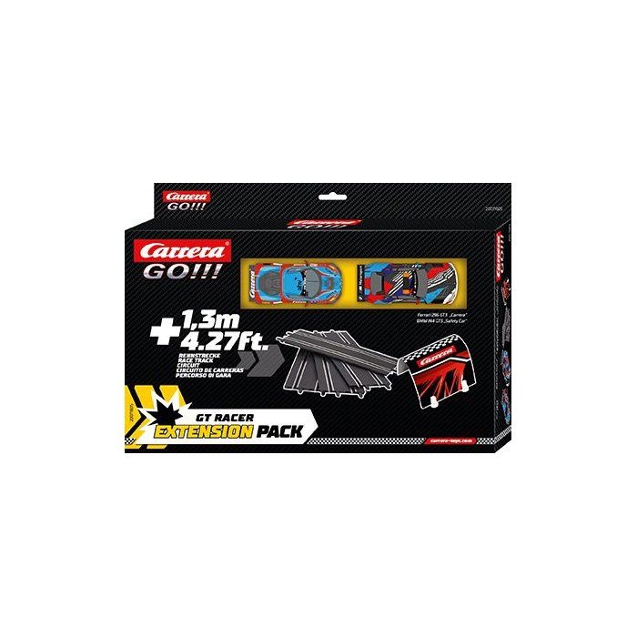 Kit d'extension circuit et voitures - CARRERA GO!!! - Extension set 2 - 2 voitures GT Racer - Échelle 1:43 - Des 6 ans