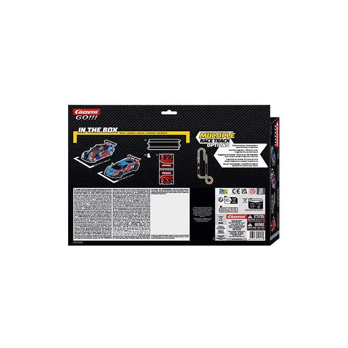 Kit d'extension circuit et voitures - CARRERA GO!!! - Extension set 2 - 2 voitures GT Racer - Échelle 1:43 - Des 6 ans