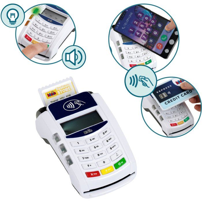 Terminal de paiement avec smartphone électroniques - KLEIN - 7274 - Sons, lumiere, paiement sans contact - Des 3 ans