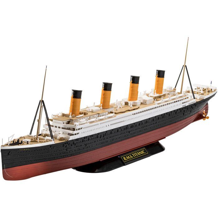 Maquette a construire - REVELL - Click System - R.M.S TITANIC - Sans colle - Pieces pré-peintes