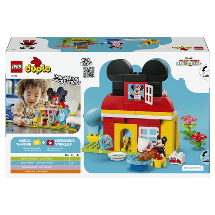 10465 La maison de Mickey Mouse avec Minnie et Pluto