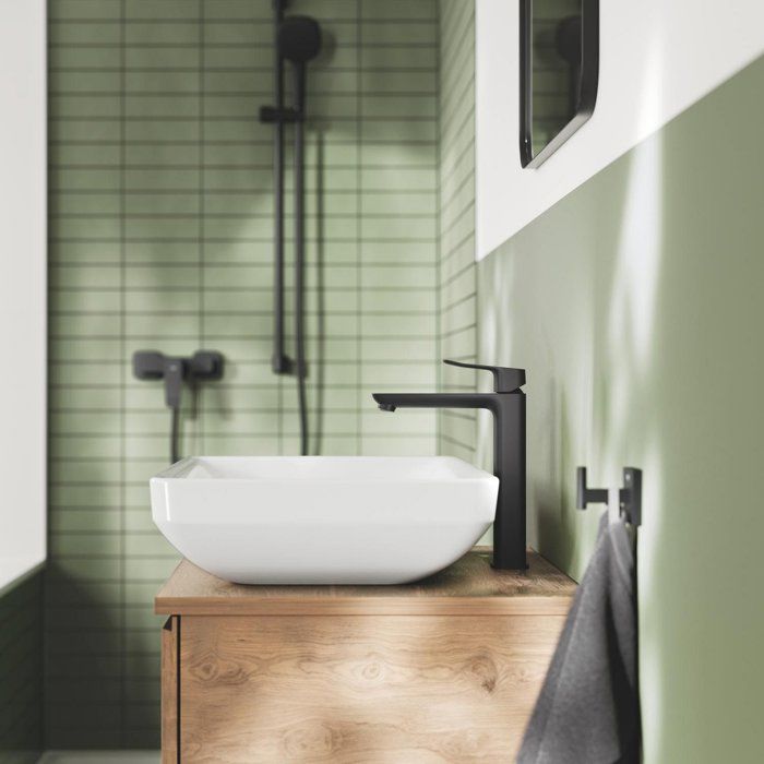 Mitigeur de douche - GROHE DICE - Noir mat