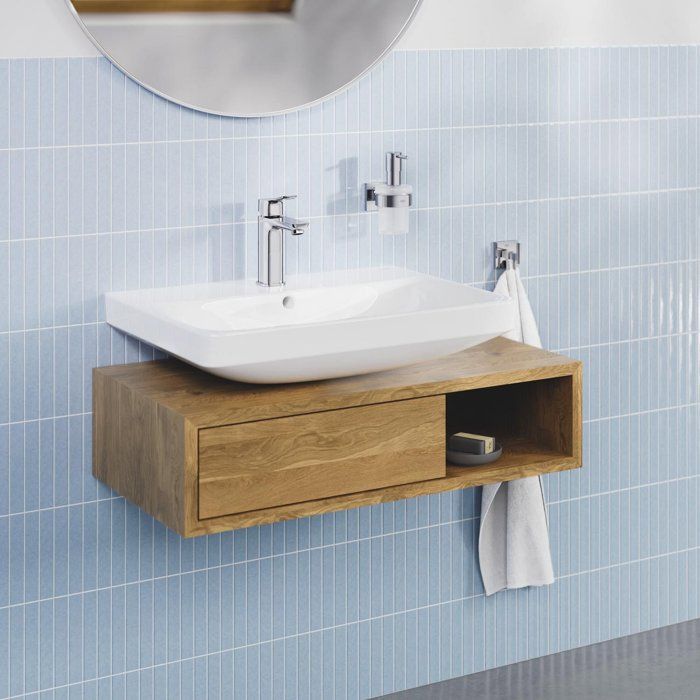 Mitigeur de lavabo - GROHE DICE - Taille M - Cartouche Ch3 & clic-clac - Chrome