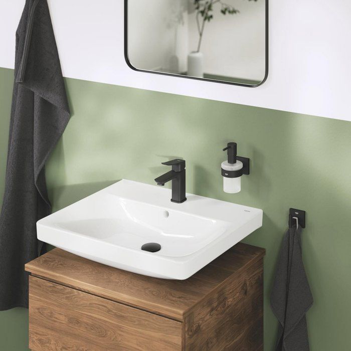 Mitigeur de lavabo - GROHE DICE - Taille S - Clic-clac - Noir mat