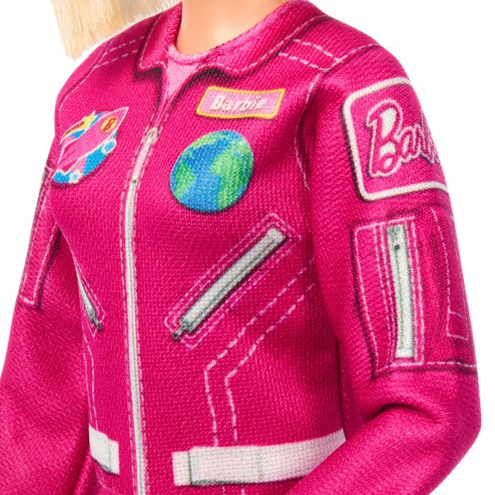 Barbie poupée Astronaute - L'espace - Rose - Tenue amovible - MATTEL - JKF77 - Des 3 ans