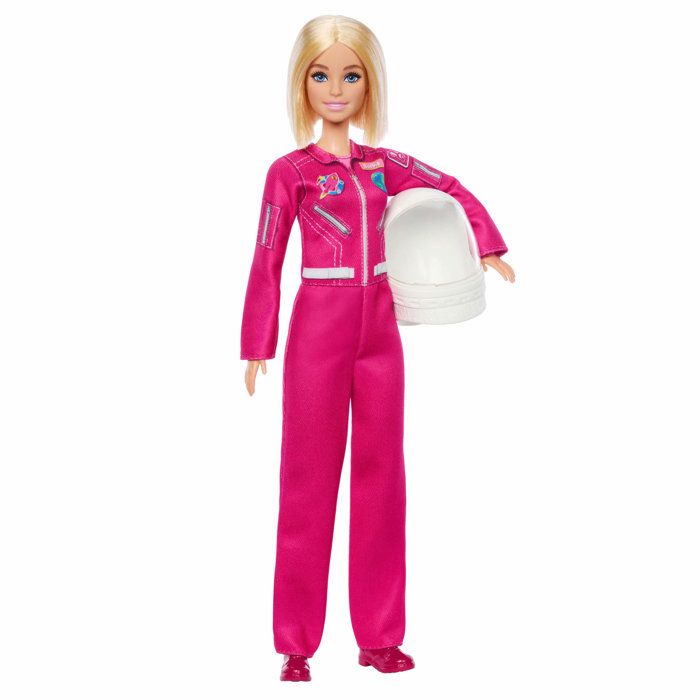 Barbie poupée Astronaute - L'espace - Rose - Tenue amovible - MATTEL - JKF77 - Des 3 ans