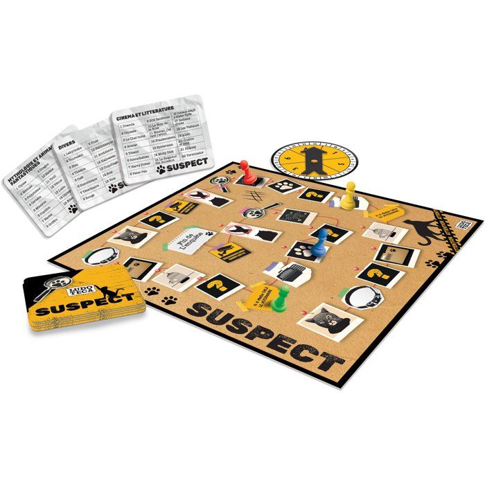 Suspect - Jeu de Bluff & Stratégie - LUDOTECA - LISCIANIGIOCHI - a partir de 3 joueurs - Des 12 ans