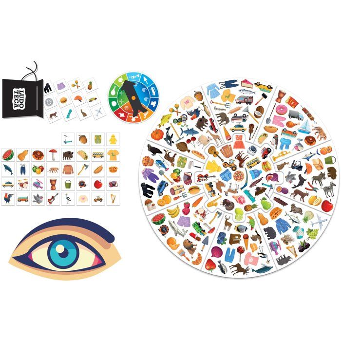Vite Vue! - Jeu d'Observation - LUDOTECA - LISCIANIGIOCHI - 167 Jetons - De 2 a 5 joueurs - Des 6 ans