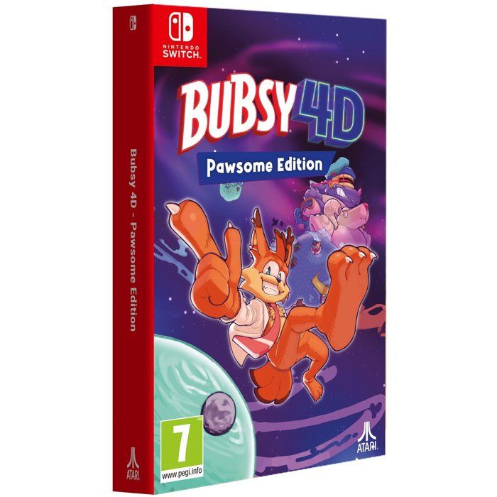 Bubsy 4D Pawsome Edition - Jeu SWITCH