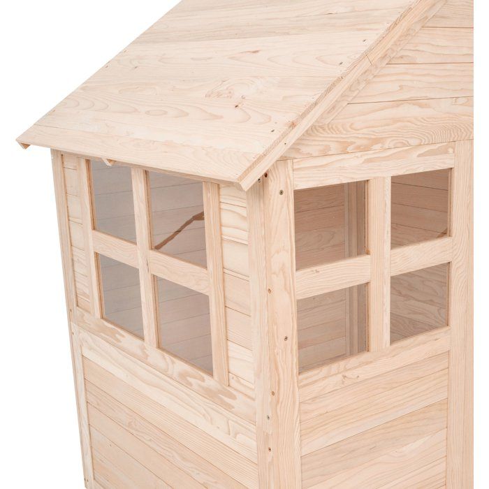 Maisonnette en bois - TP TOYS - Bouton d'or Cottage - FSC avec plancher - 89 x 98,6 x 134 cm