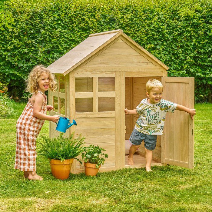 Maisonnette en bois - TP TOYS - Bouton d'or Cottage - FSC avec plancher - 89 x 98,6 x 134 cm
