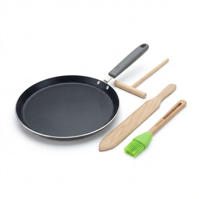 Set chandeleur crepiere - ELO - Ducato - Ř 26 cm - 3 ustensiles