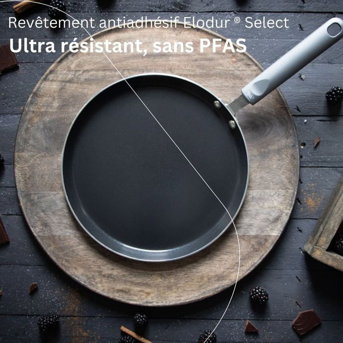 Set chandeleur crepiere - ELO - Ducato - Ø 26 cm - 3 ustensiles