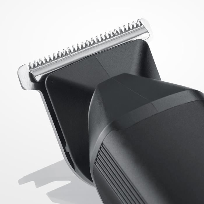 Tondeuse cheveux & barbe 6-en-1 multifonction - SEVERIN - HS 0710 - 90 min autonomie - Embouts magnétiques - IPX6 - Noir
