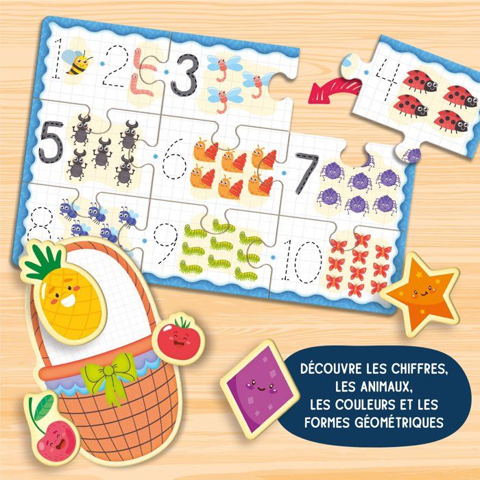 JOUER APPRENDRE Dé-fis Logiques & Mémoire - Jeu Éducatif - LISCIANIGIOCHI - Activités & Développement Cognitif - Des 3 ans