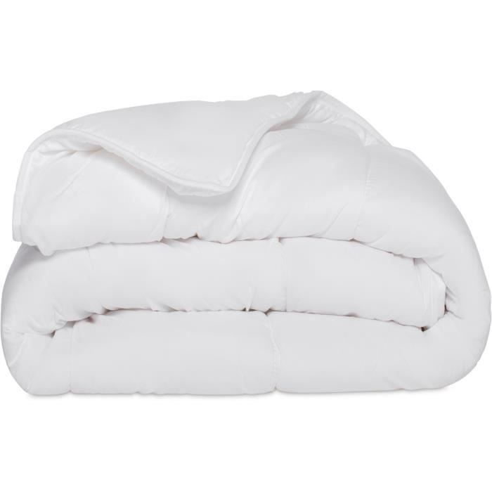 ABEIL Kit Eco-friendly couette tempÈrÈe 220 x 240 cm et oreiller 60 x 60 cm