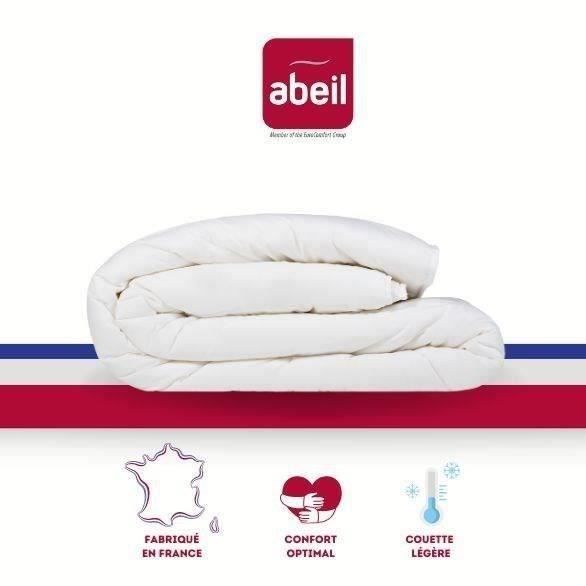 ABEIL Couette lÈgere NUAGE de DOUCEUR 240x260 cm blanc