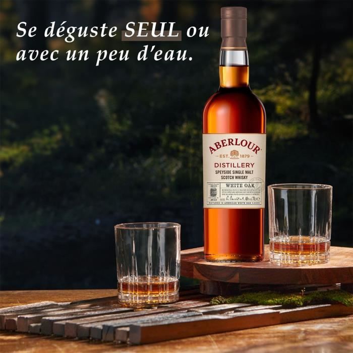 Aberlour - White Oak - Whisky Ecossais Single Malt - 40,0% Vol. - 70cl