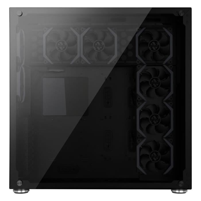 ABKONCORE BOITIER PC R780 Sync - rÈtro Èclairage RGB - Noir - Verre trempÈ - Format E-ATX (ABKO-RMS-780-SYNC)